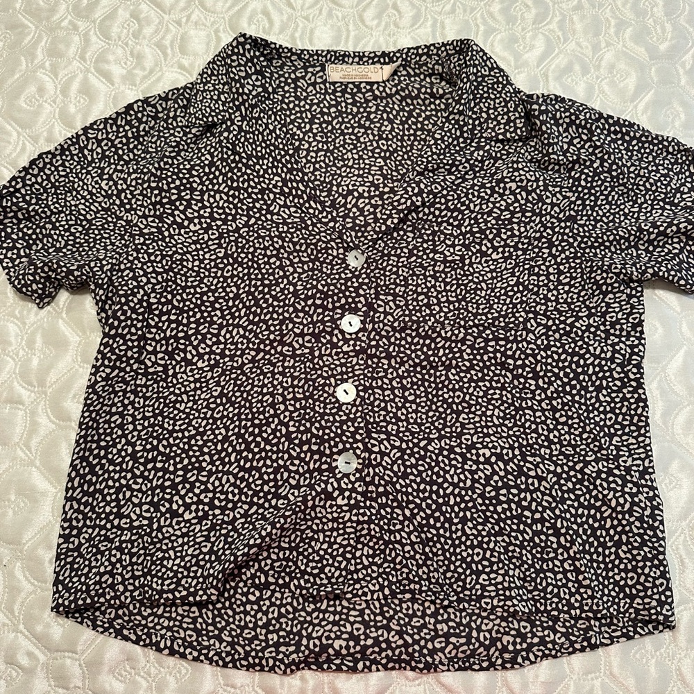Anthropologie BeachGold Top